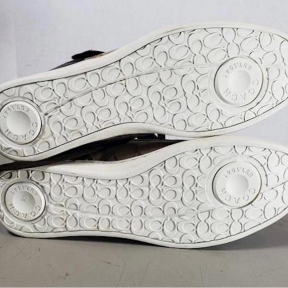 Coach Zany khaki/gold bootie size 11m - Picture 4 of 9